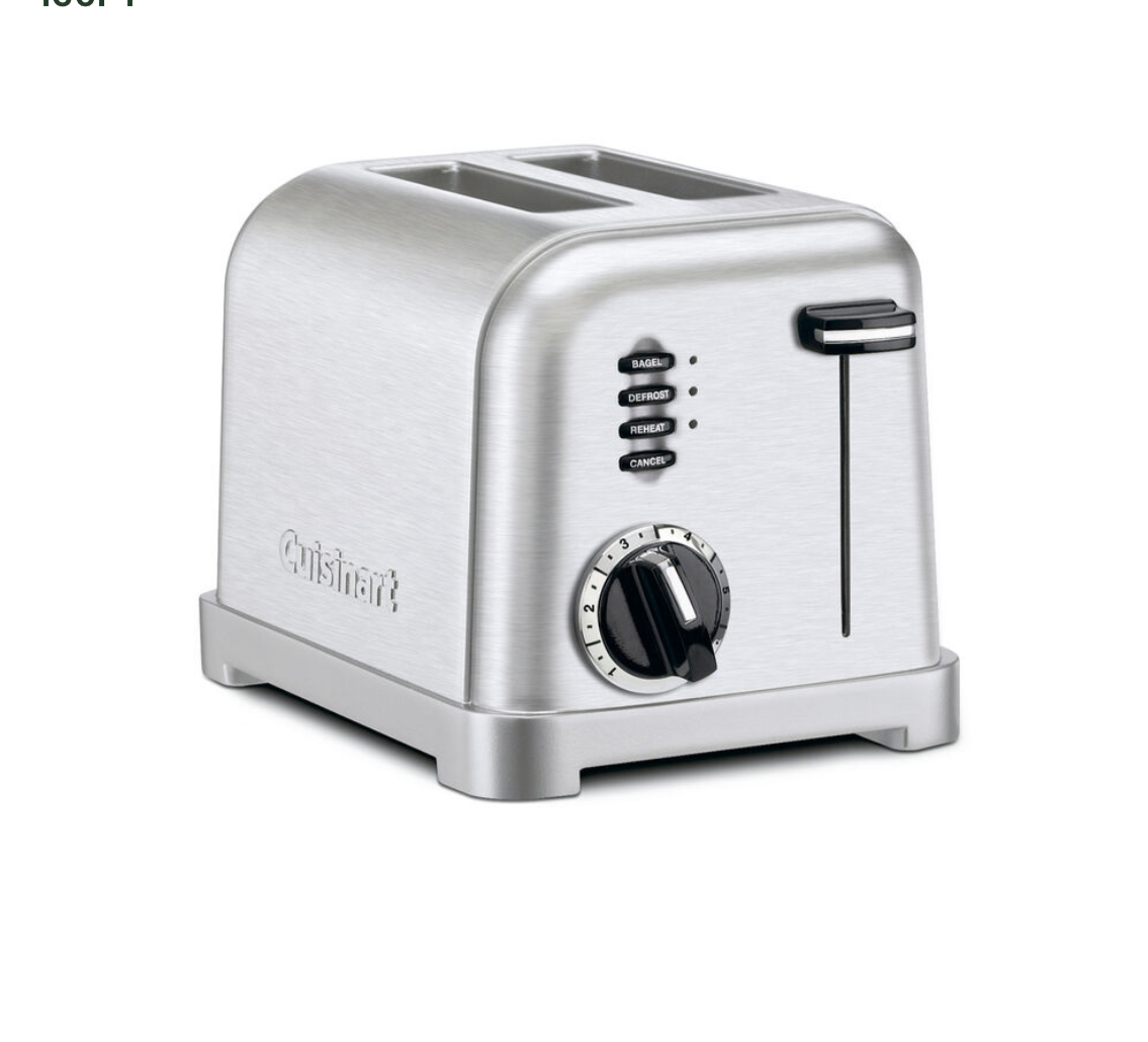 Cuisinart 2 Slice Toaster