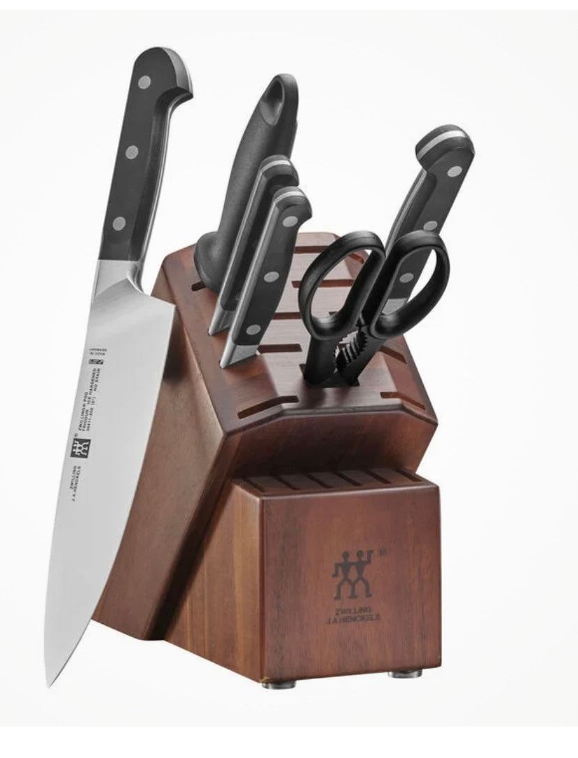 Zwilling Pro 7 Piece Knife Block Set
