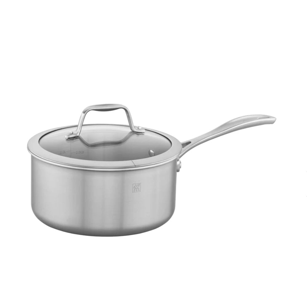 Zwilling Spirit Saucepan 3ply Stainless Steel