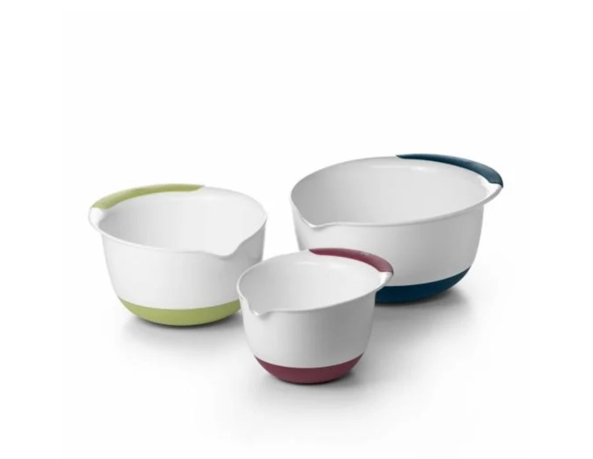 OXO 3 Piece Mixing Bowl Set