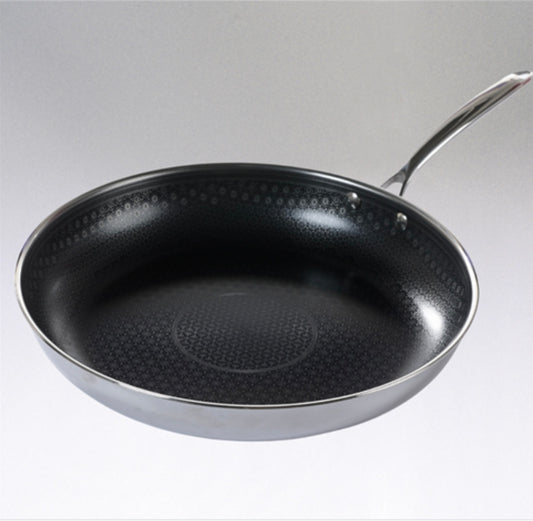 Black Cube Ceramic QR Frying Pan