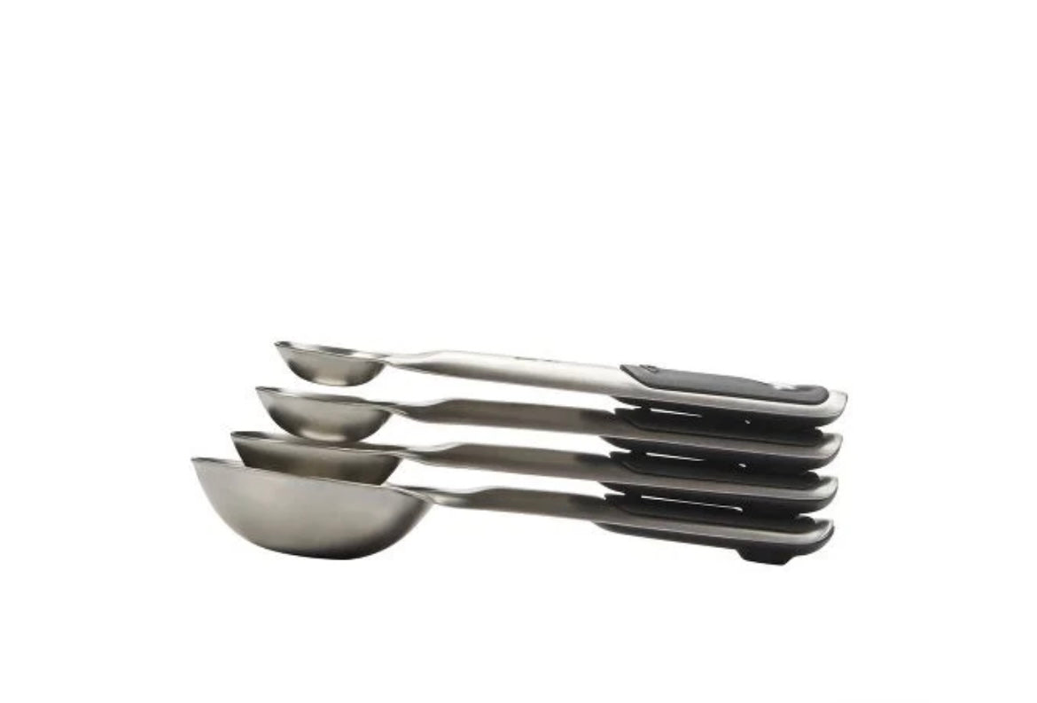 OXO 4 Piece Stainless Steel Measuring Spoon Set