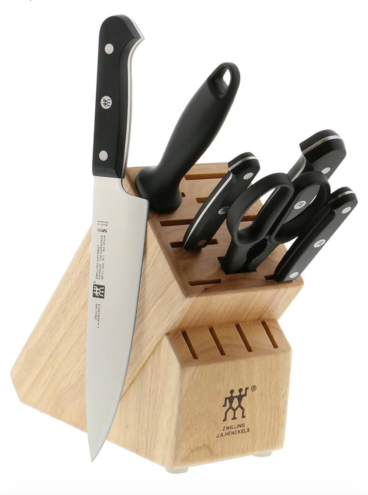 Zwilling Gourmet 7 Piece Knife Block Set