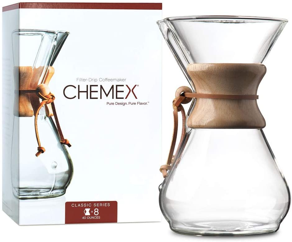 CHEMEX 8 CUP POUR-OVER COFFEEMAKER– Shop in the Kitchen